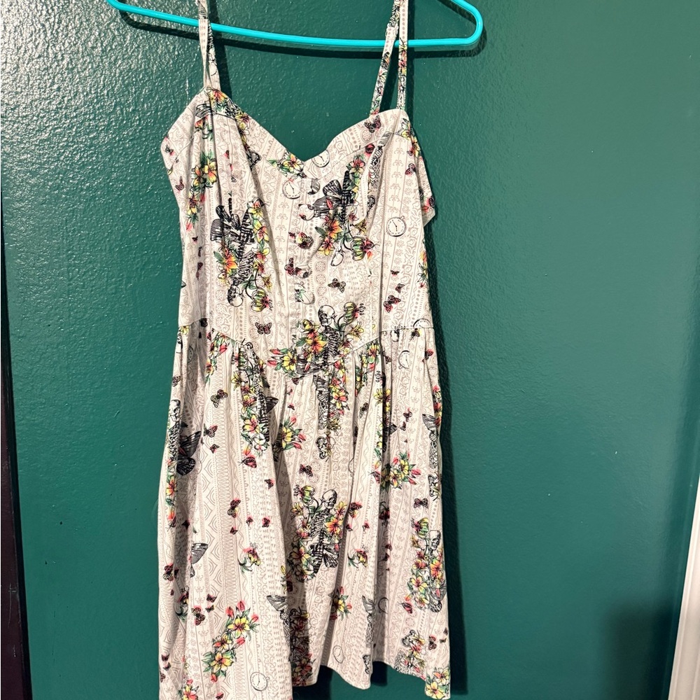 Hell Bunny Butterfly and Floral Dress